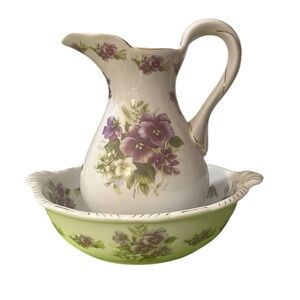 Vintage Pitcher and Basin